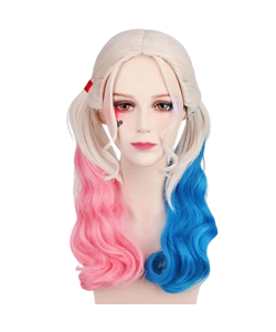 Jester Girl Coloured Wig
