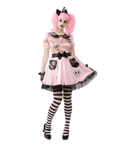Pink Skelly Costume
