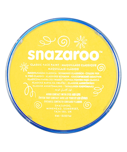 Bright Yellow Face Paint