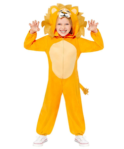 Kid's Lion Onesie front view