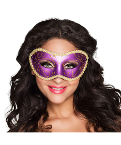 Purple Gabriella Masquerade Eye Mask