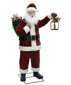 Deluxe Santa Greeter Animated Figure