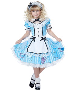 Tween Alice In Wonderland Deluxe Costume