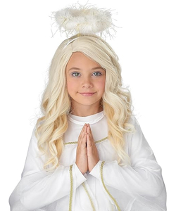 Kids Golden Angel Wig