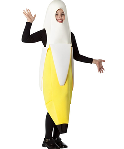 Kids Peeled Banana Costume