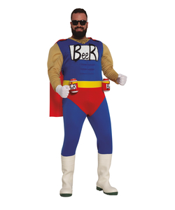 Beer Man Superhero Costume