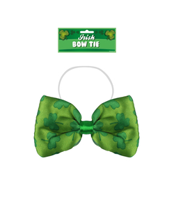 Irish Shamrock Bow Tie