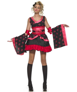 Goth Geisha Costume - Teen