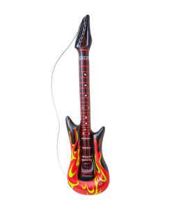 Flame Rockstar inflatable guitar