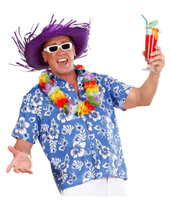 Purple Straw Hat with outfit