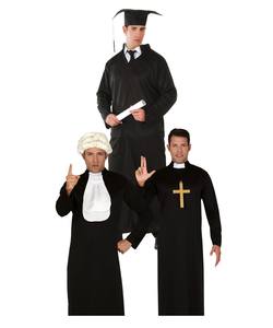 Judge/Graduation/Priest Costume