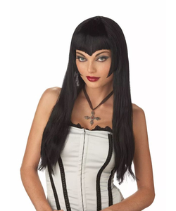 ladies black Vampiress Wig