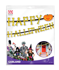 Happy Halloween Garland