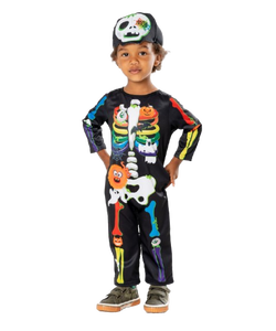 Mini Bones Skeleton Costume
