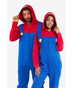 Mario Adult Onesie  pair