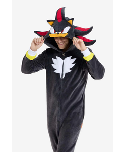 Shadow The Hedgehog Adult Onesie
