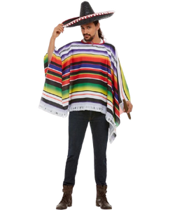 Multi Coloured Poncho