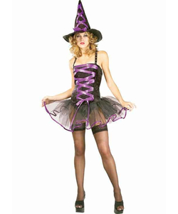 Purple witch costume