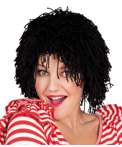 Wooly Clown Wig - Black