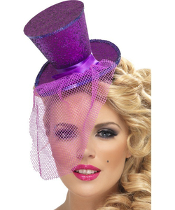 Purple Mini Top Hat