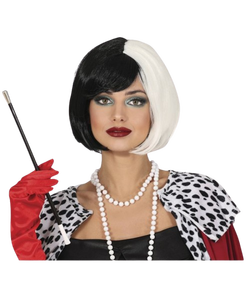 Black and White Bob Wig