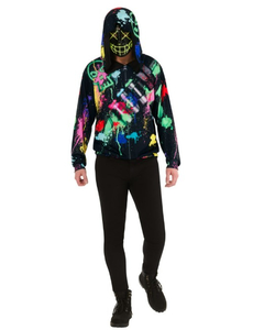 Grafitti hoodie and mask