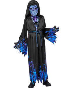 Blue Reaper Costume Kids