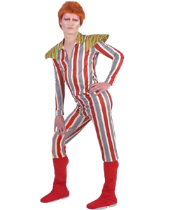 70's Singer Stripes Costume