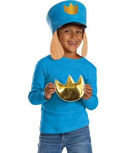 Dog Man Hat and Badge Decal