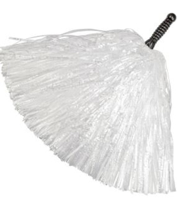 White pom pom