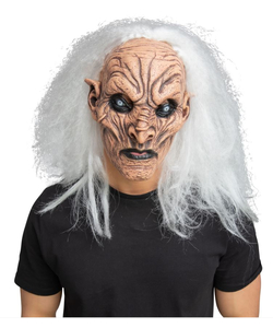 White Haired Demon Latex Mask