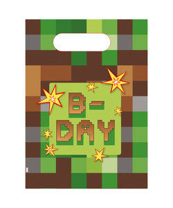 TNT Paper Loot Bags - 8 Pack