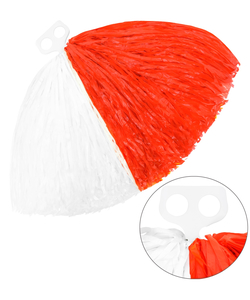 White-Red Pom Pom