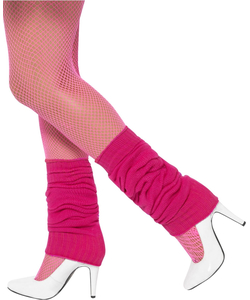 Neon Pink Leg Warmers