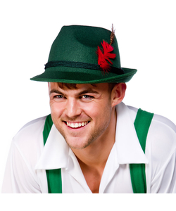 Bavarian Hat - Green
