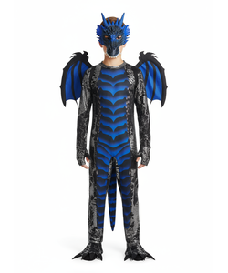 Kids Blue Dragon Costume