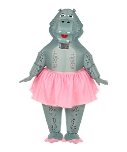 Inflatable Hippo Ballerina