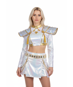 Pop Star Demon Hunter - Zoey White Stage Outift