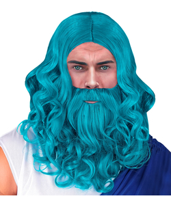 Poseidon/Neptune Wig & Beard
