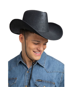 Texan Cowboy Hat - Black