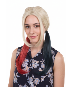 Crazy Jester Girl Wig