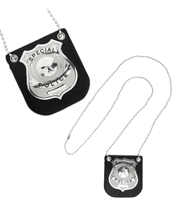 Police Badge on Chain