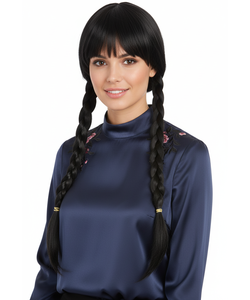 Dark School Girl Wig