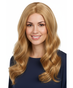 Ladies Long Wavy Blonde Wig
