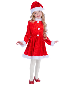 Red Miss Santa Costume
