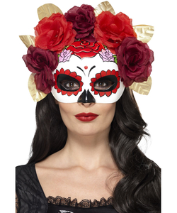 Day of the Dead Rose Eyemask