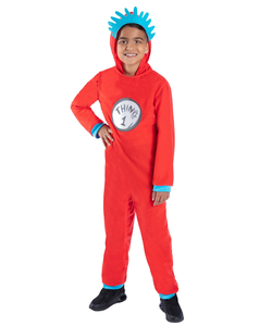Dr. Seuss Cat In The Hat, Thing 1 & Thing 2 Costume
