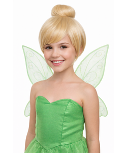 Green Fairy Wig Kids