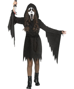 Glitter Ghostface Costume - Girls