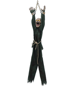 Writhing Zombie Hanging Shaking Figure